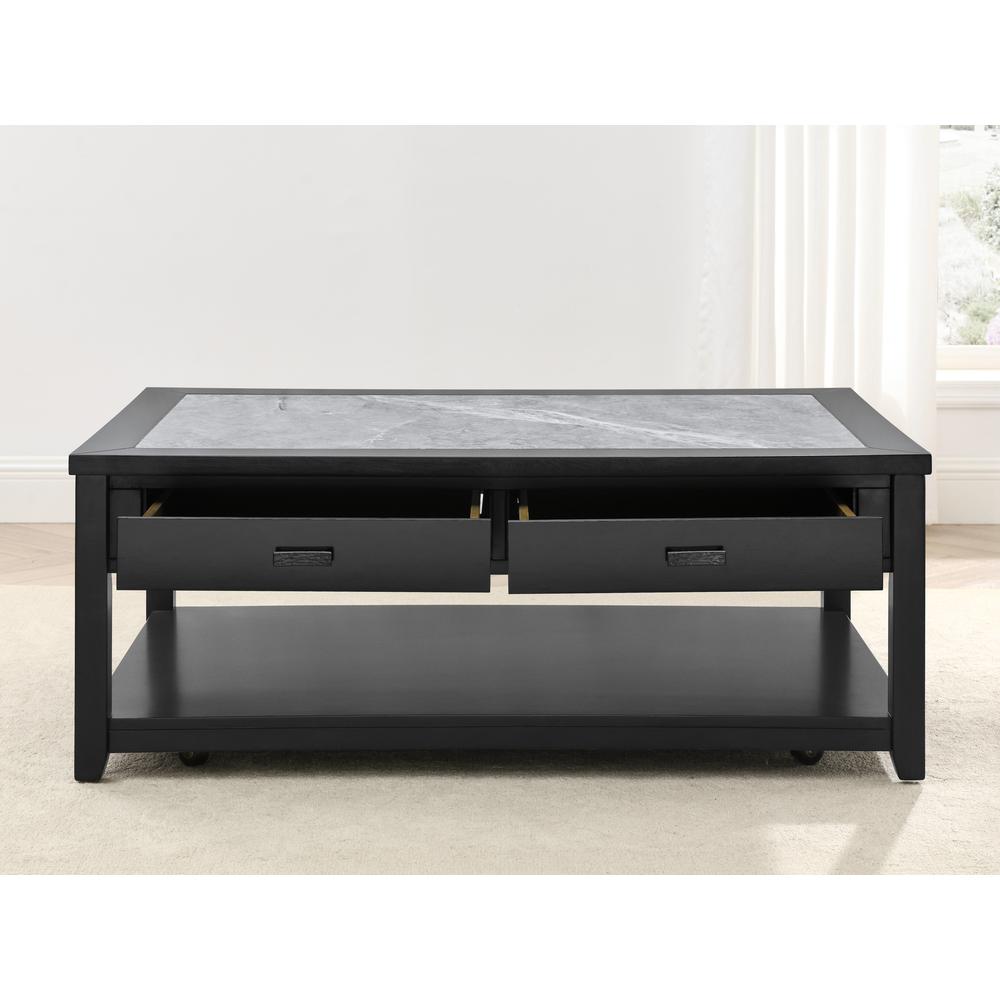 Garvine Cocktail Table with casters. Picture 7
