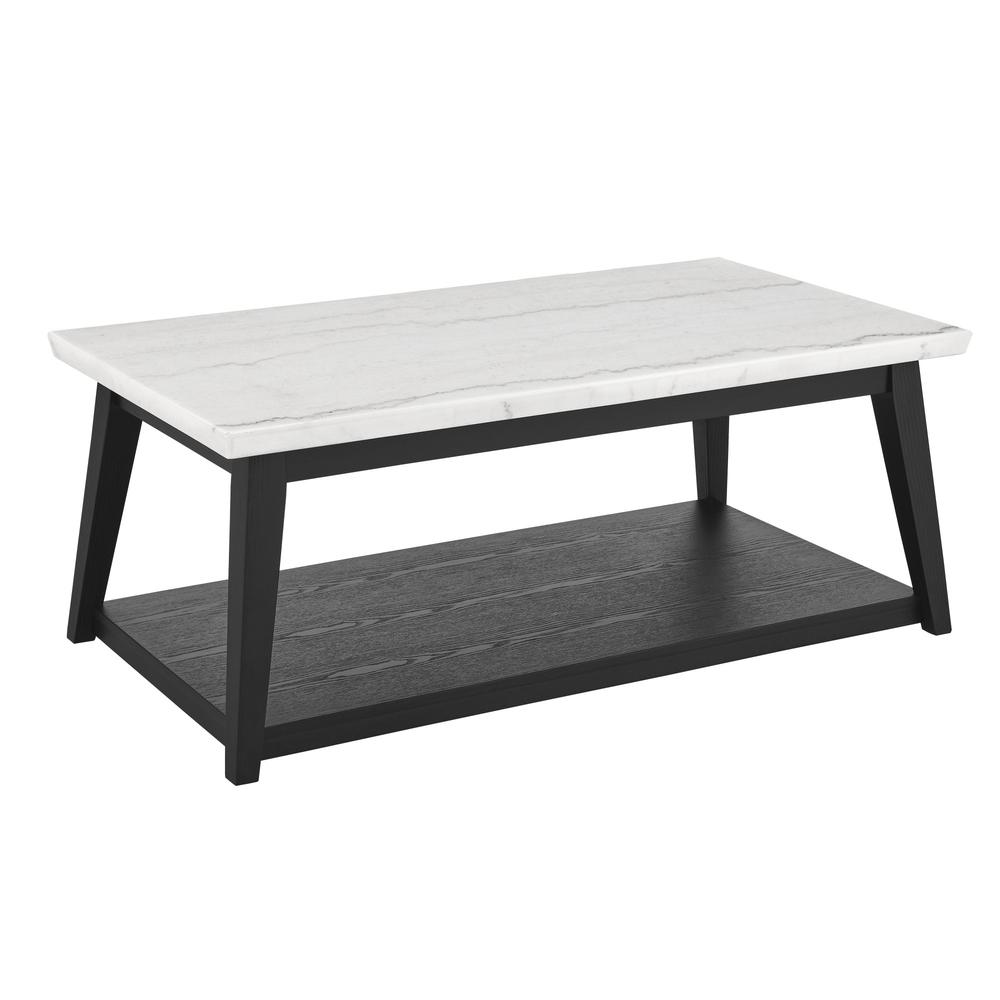 Vida-Black White Marble Top Cocktail Tbl. Picture 2