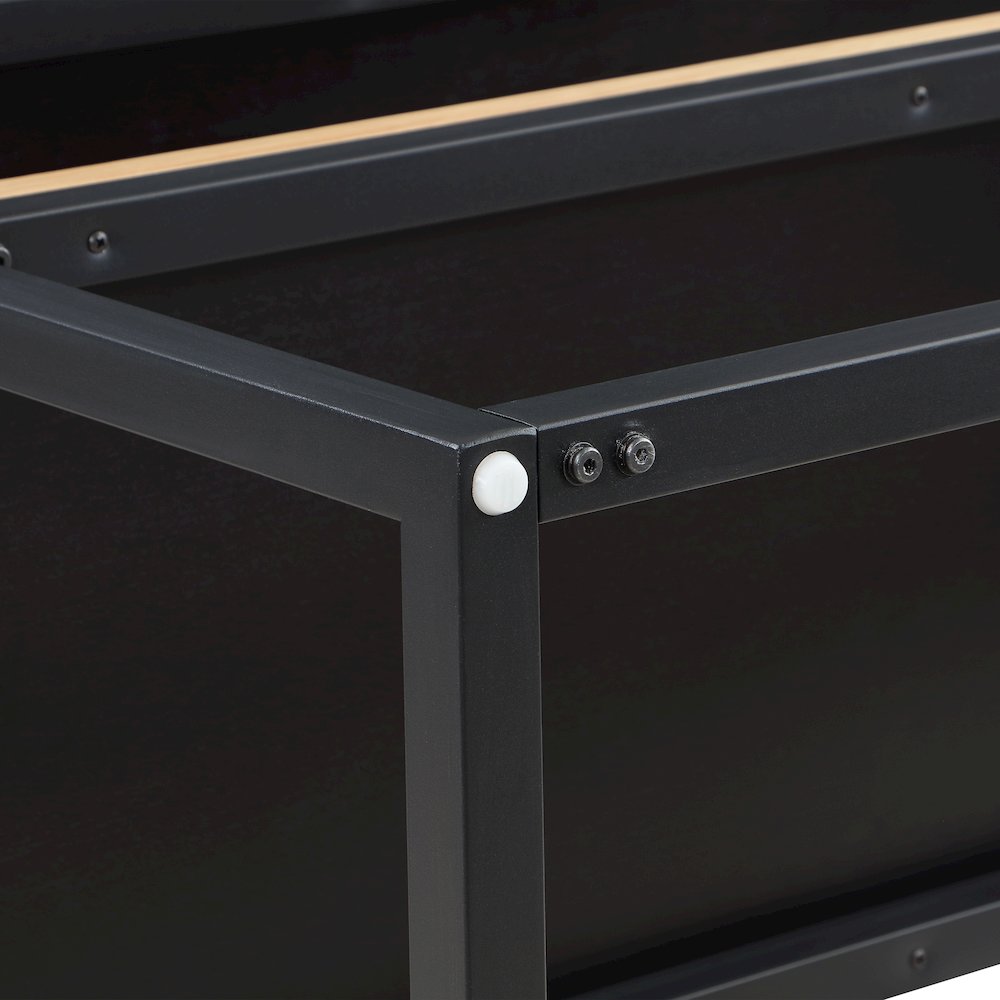 Magnolia Black Bookcase. Picture 6