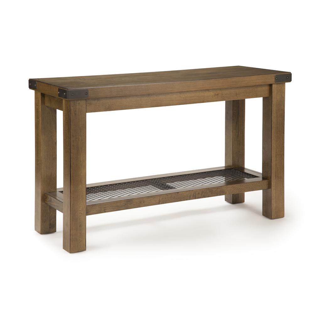 Sofa Table, Distressed Oak. Picture 1
