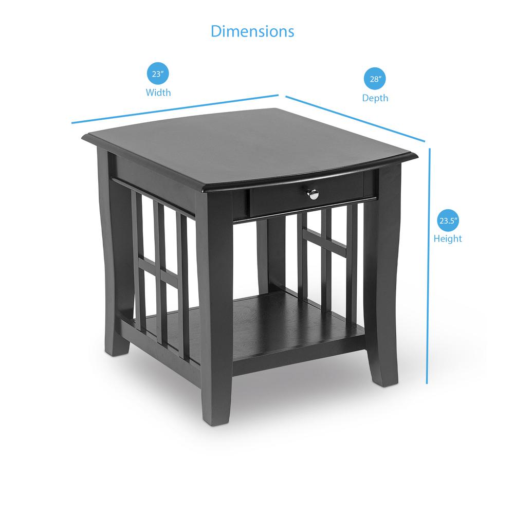 Cassidy End Table 23"x28"x23". Picture 2
