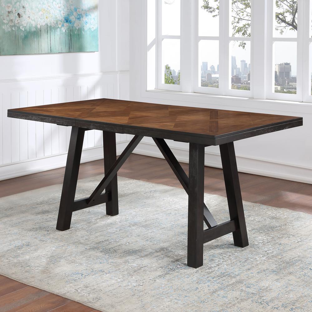 Halle Counter Table with 18" Leaf. Picture 3