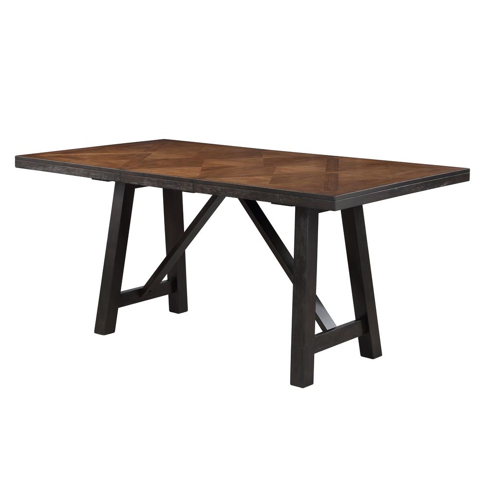 Halle Counter Table with 18" Leaf. Picture 1