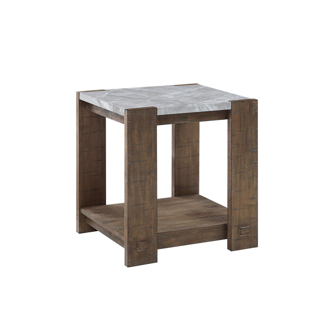 Libby Sintered Stone End Table. Picture 2