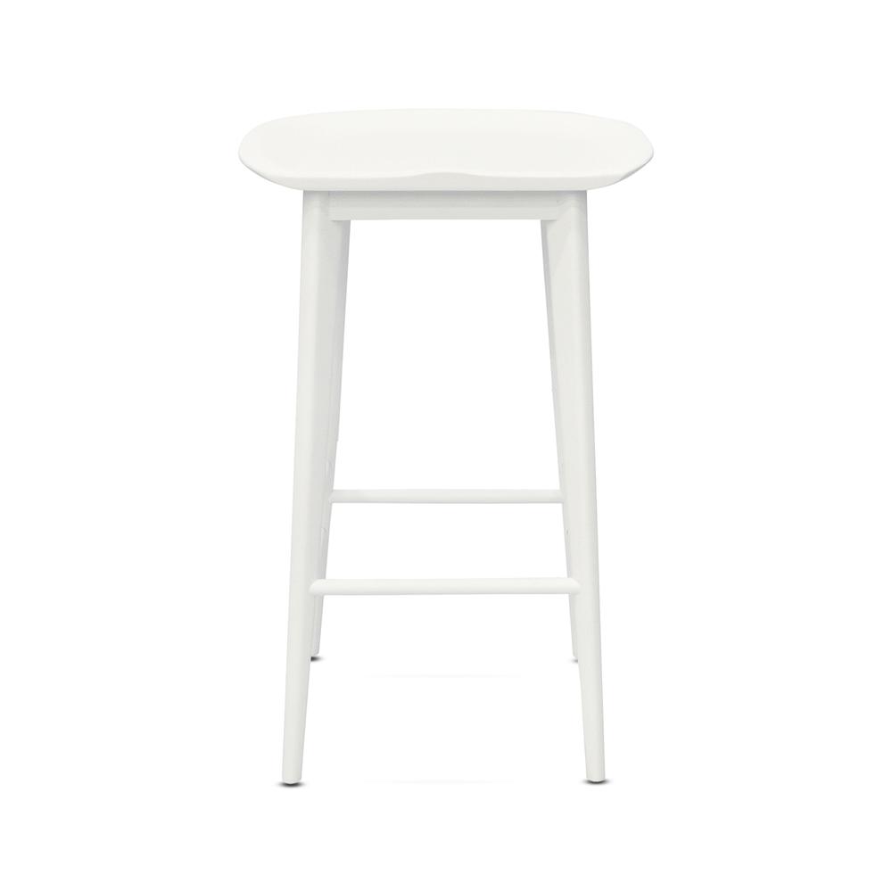 Counter Stool White, White. Picture 3