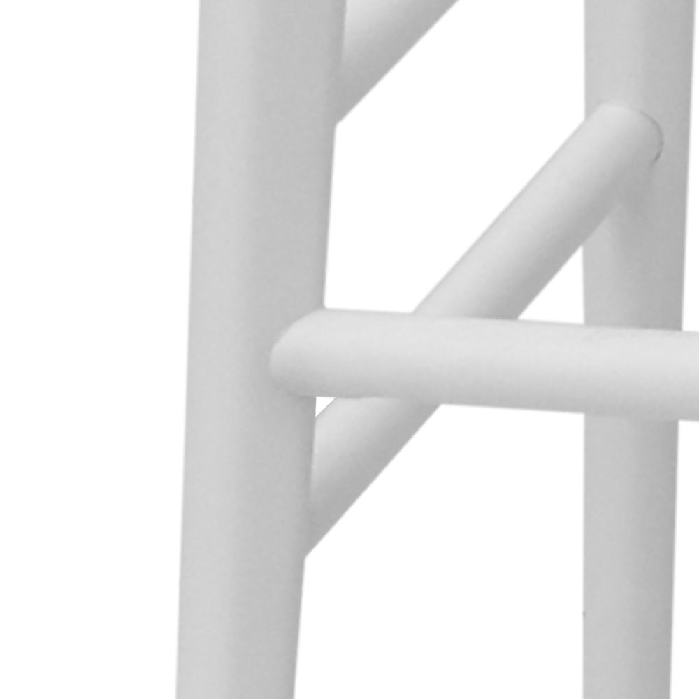 Counter Stool White, White. Picture 4