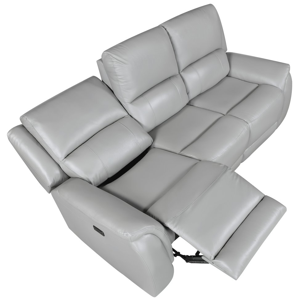 Alexandria Leather Power Reclining Sofa,. Picture 9