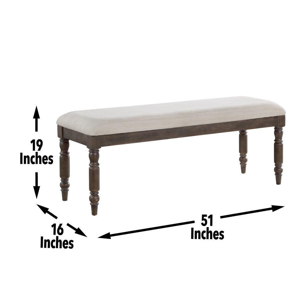 Hutchins Dining Bench. Picture 7