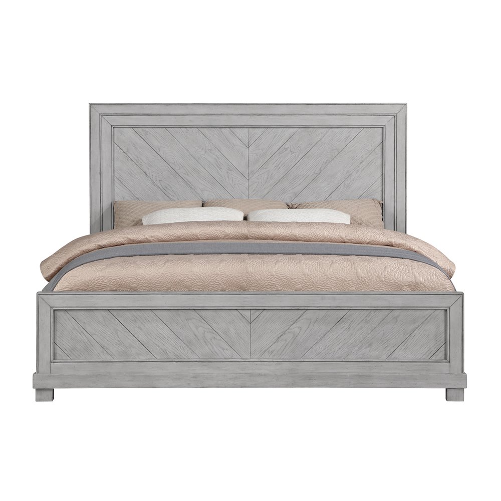 Montana King Bed, Gray. Picture 4
