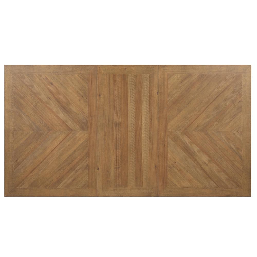 60-80" Counter Table with 20-inch Leaf, Brown. Picture 11