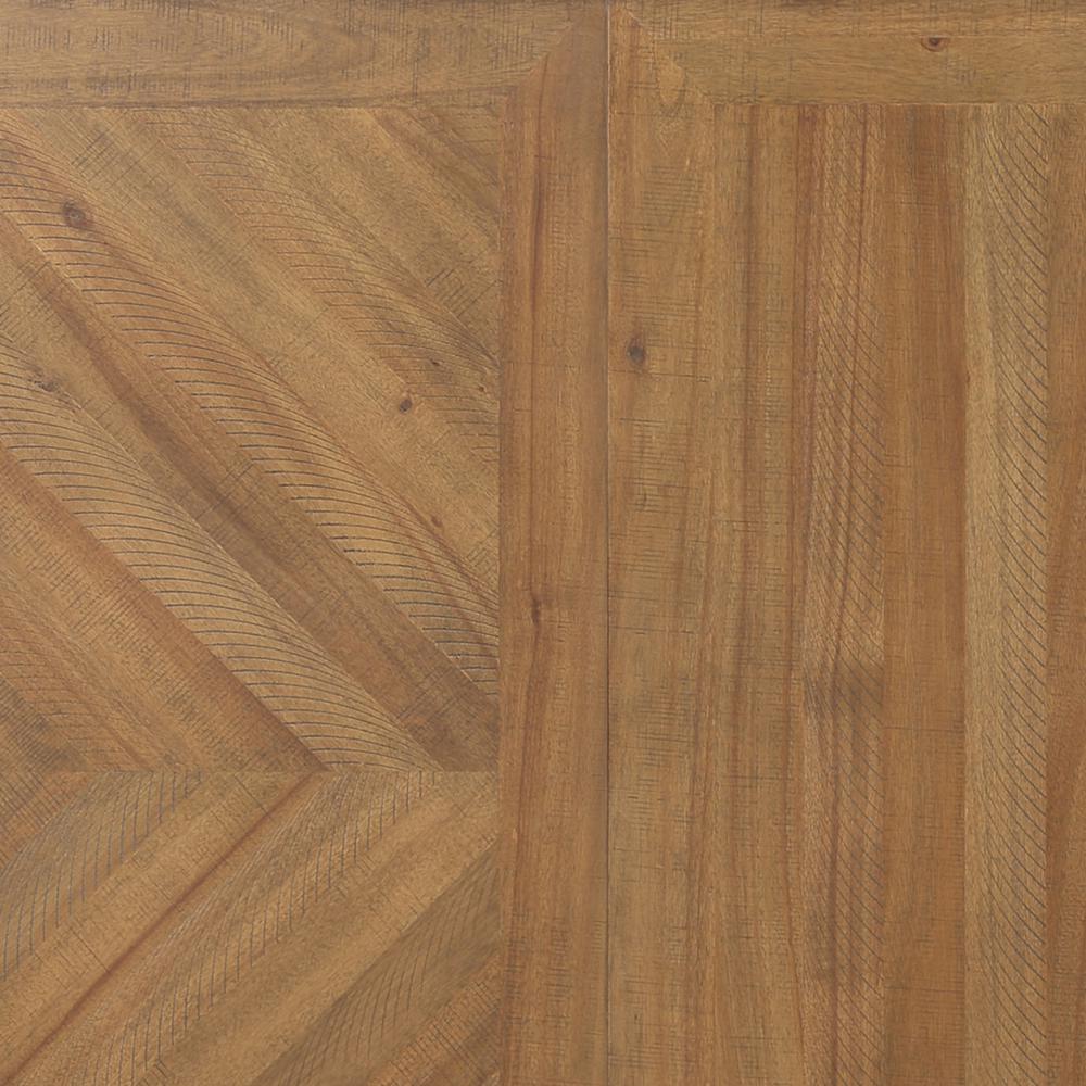 60-80" Counter Table with 20-inch Leaf, Brown. Picture 12