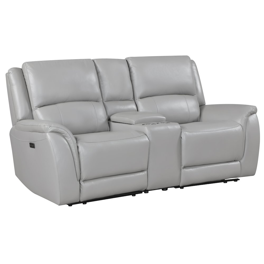 Alexandria Leather Power Reclining Conso. Picture 1