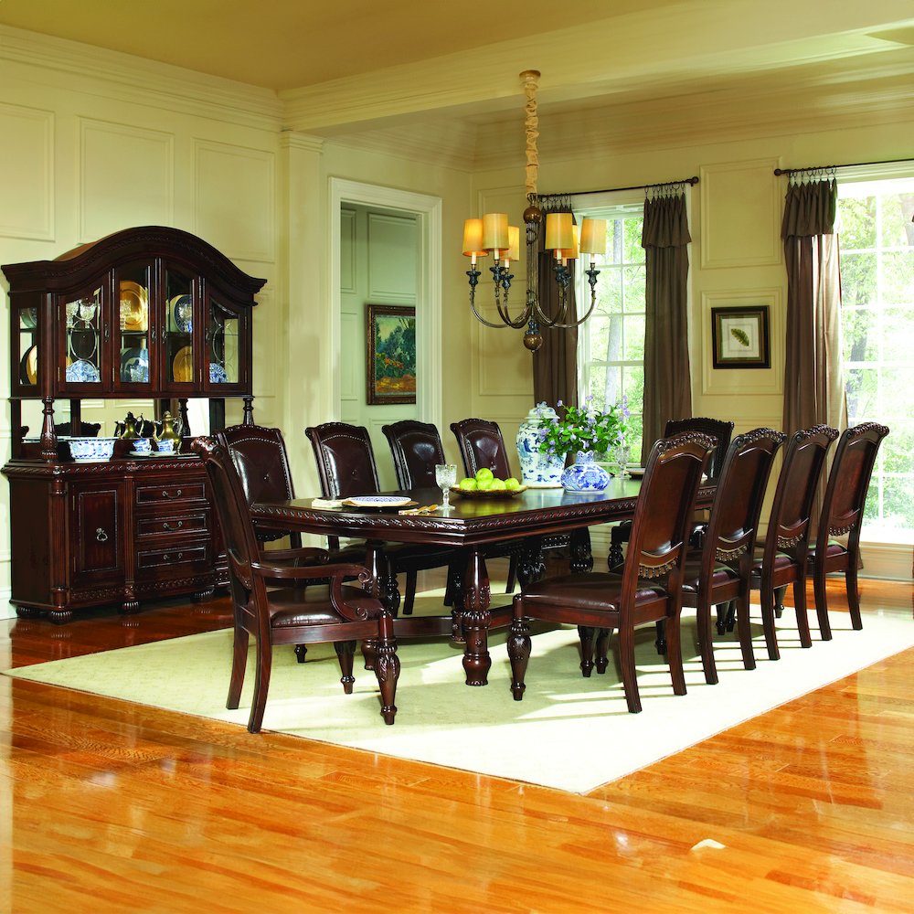 Antoinette Ped Table w/24" Leaf. Picture 5