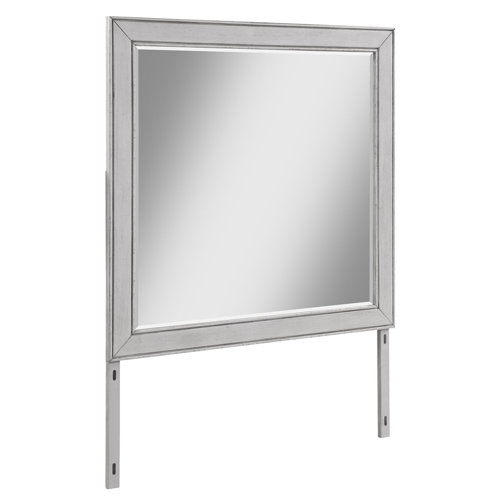 Montana Dresser and Mirror, Gray. Picture 1