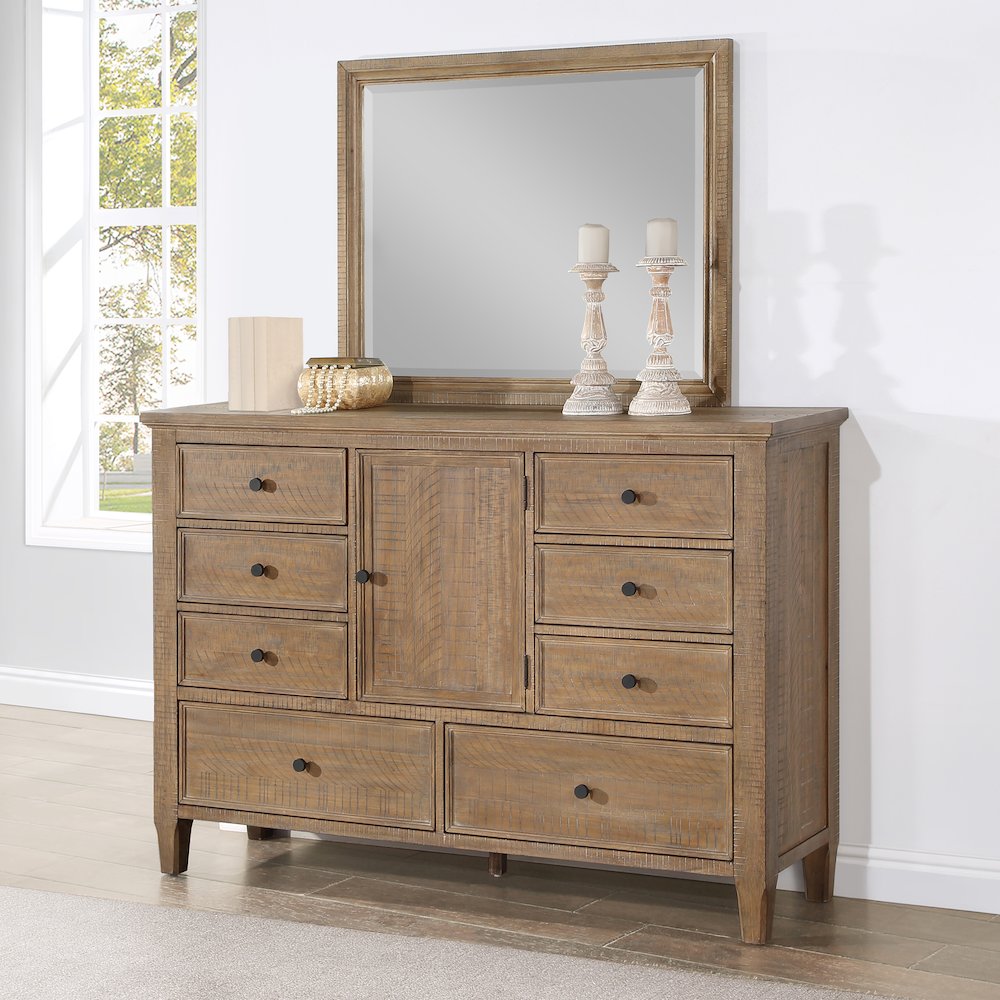 Riverdale Dresser and Mirror Set. Picture 6
