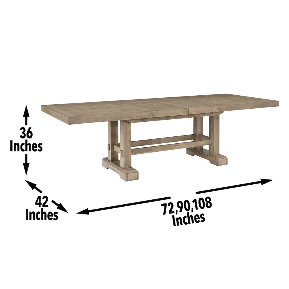 Napa Counter Table with 2-18 inch leaves. Picture 10