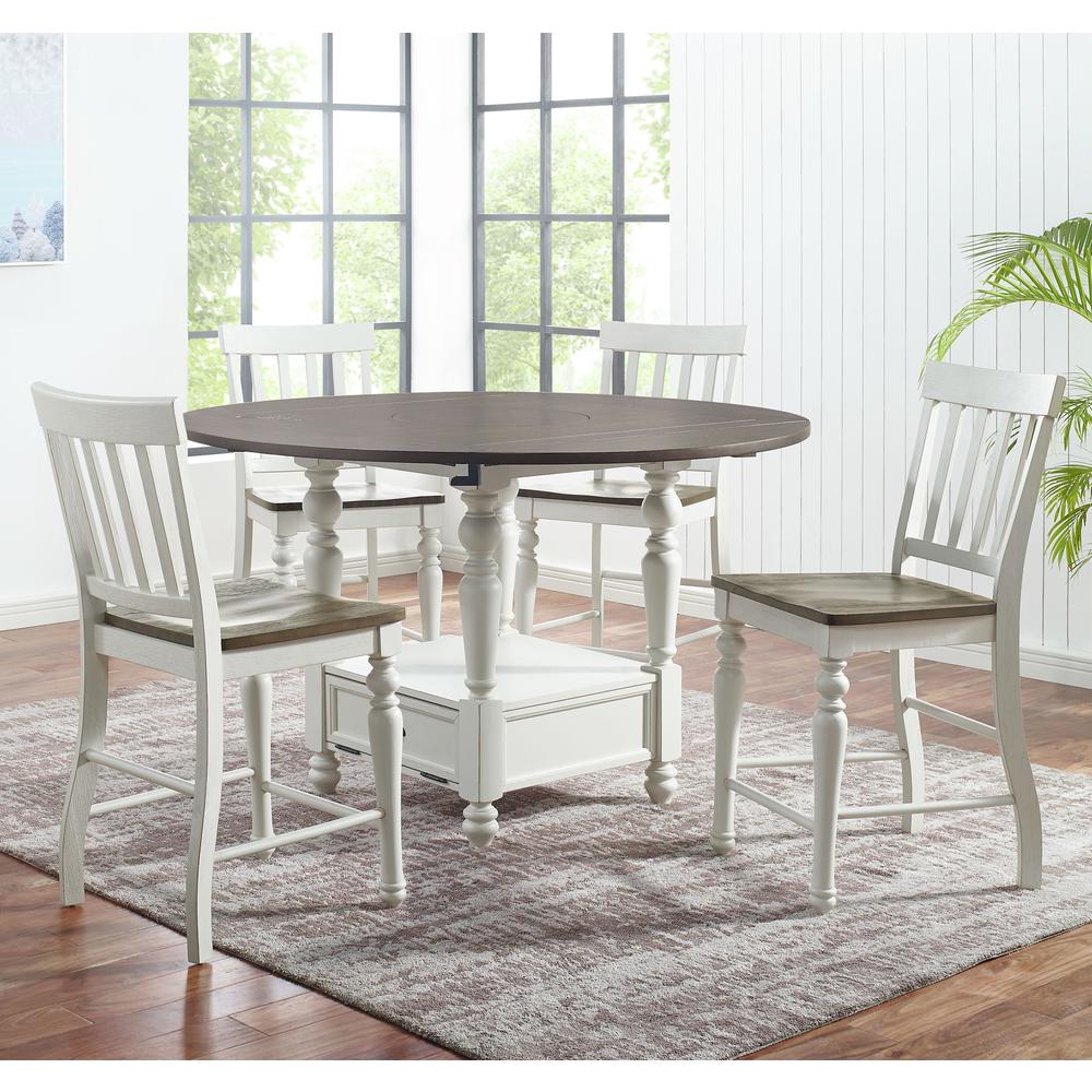 Joanna 9pc Counter Height Dining Set. Picture 7