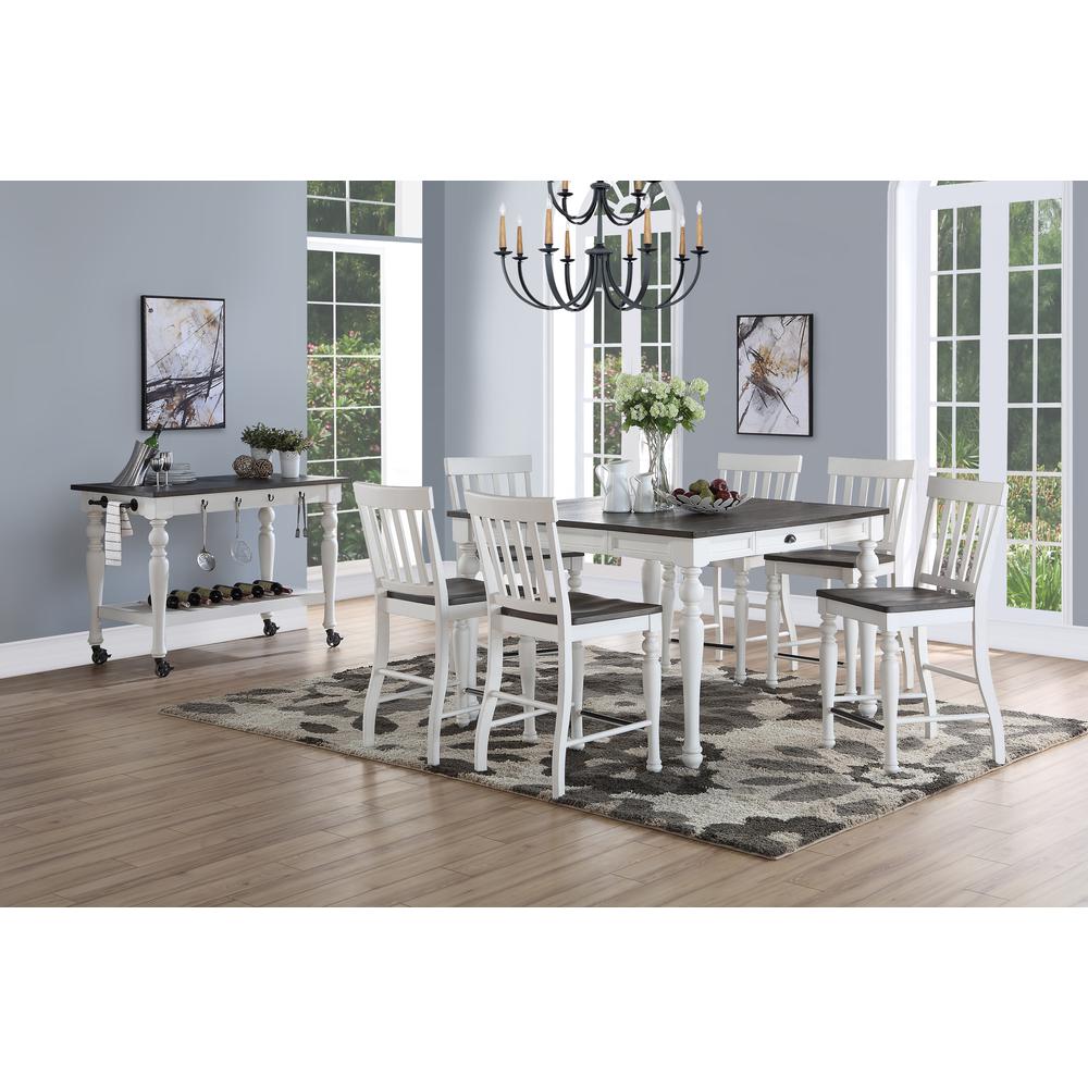 Joanna Two Tone Counter Chair. Picture 2
