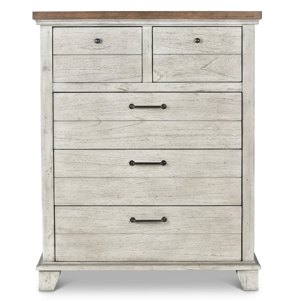 Bear Creek Five Drawer Chest. Picture 3