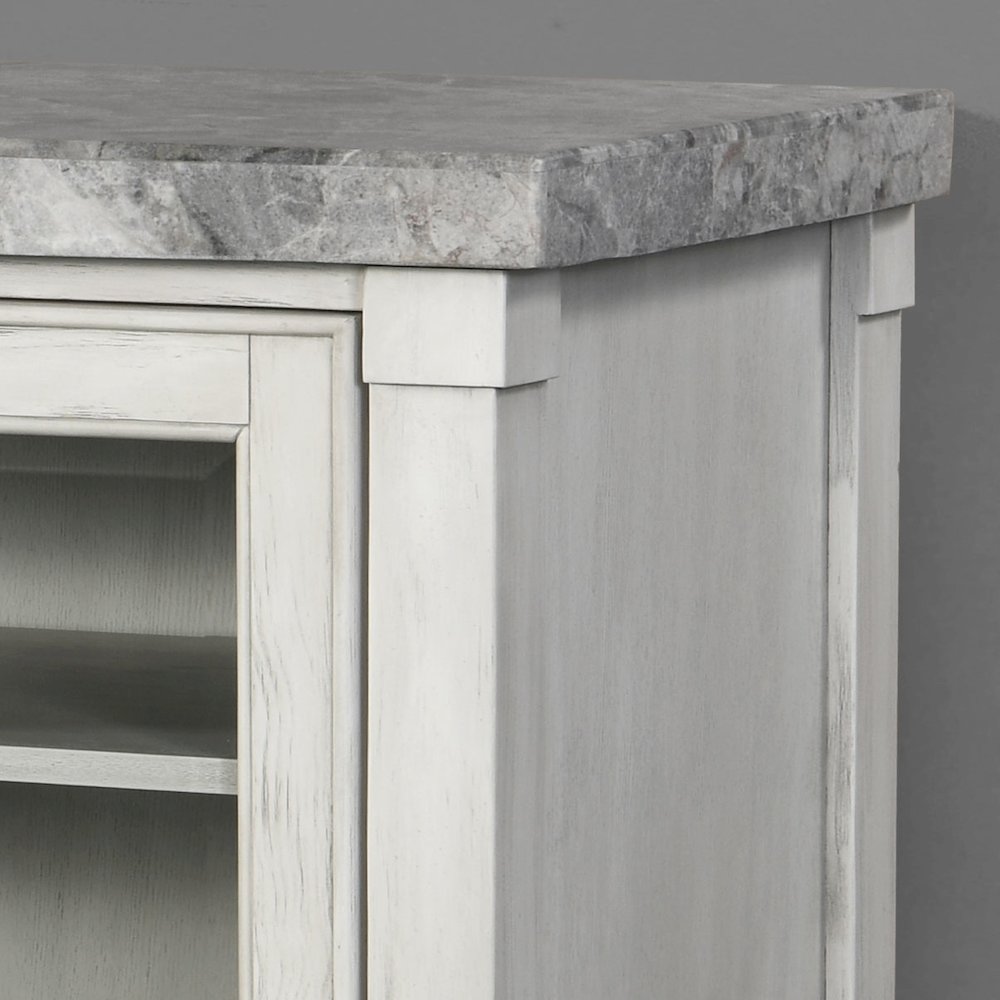 Canova Gray Marble Top Server. Picture 5