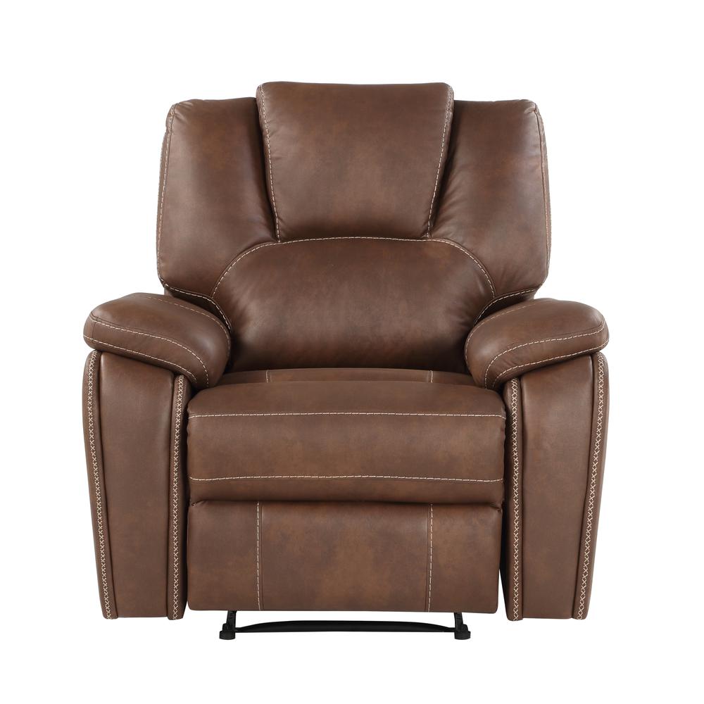 Katrine Manual Recliner - Brown. Picture 4