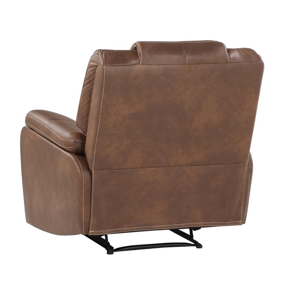 Katrine Manual Recliner - Brown. Picture 7