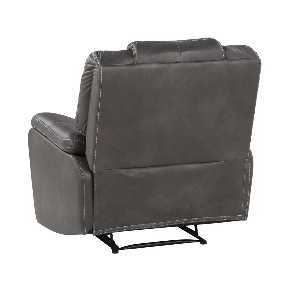 Katrine Manual Recliner - Charcoal. Picture 7