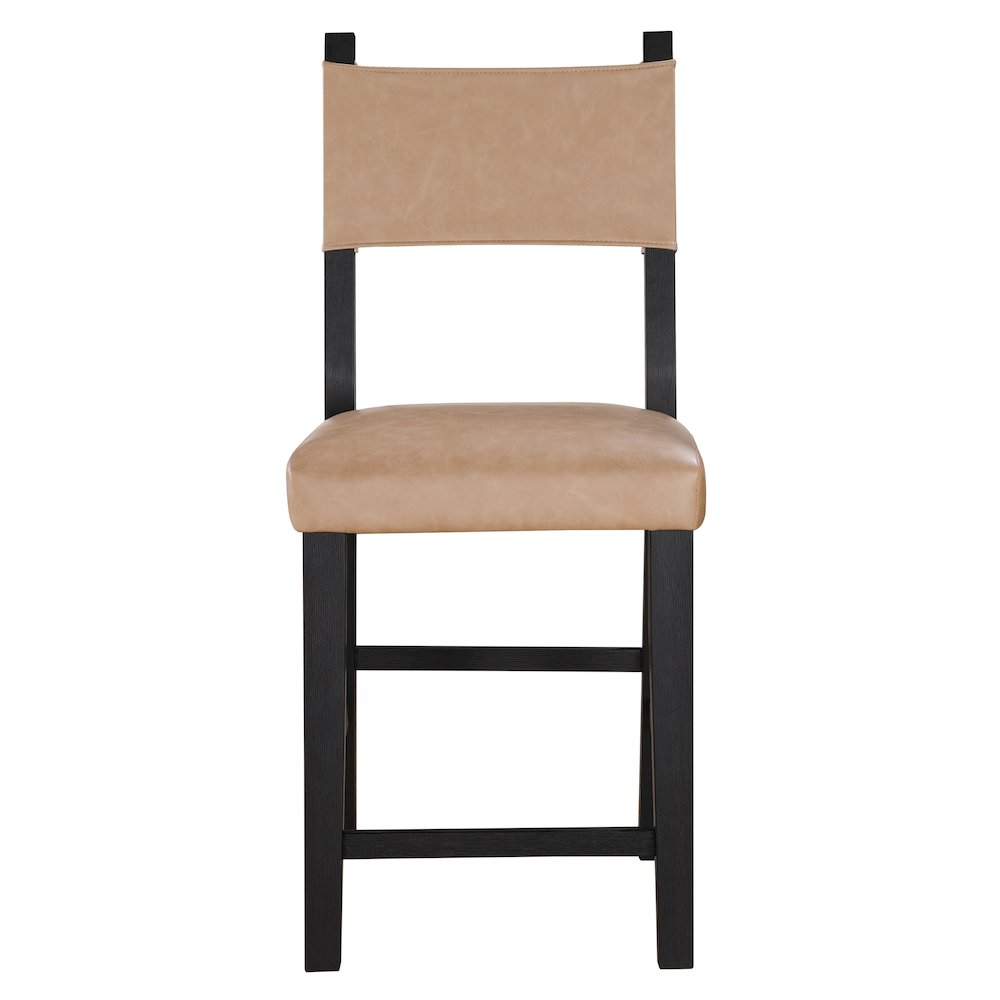 Aubrey Black Counter Chair. Picture 3