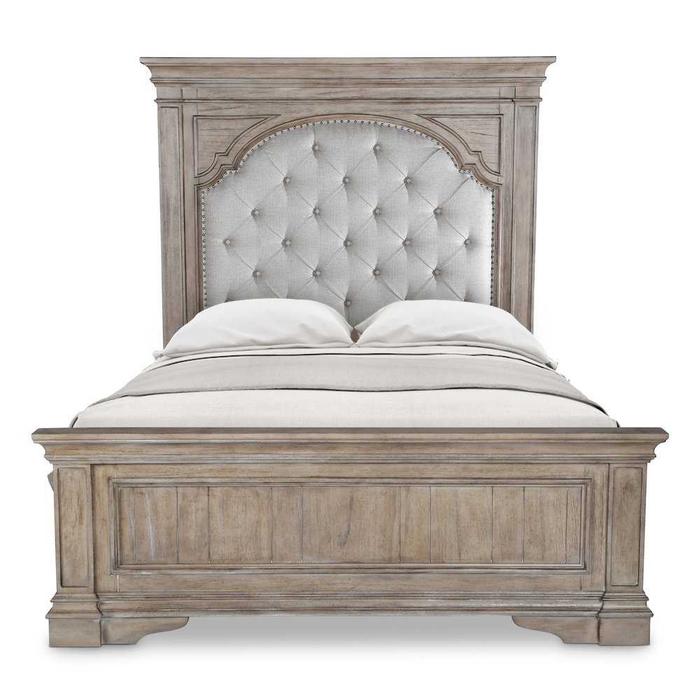 Highland Park Queen Bed - Driftwood. Picture 2