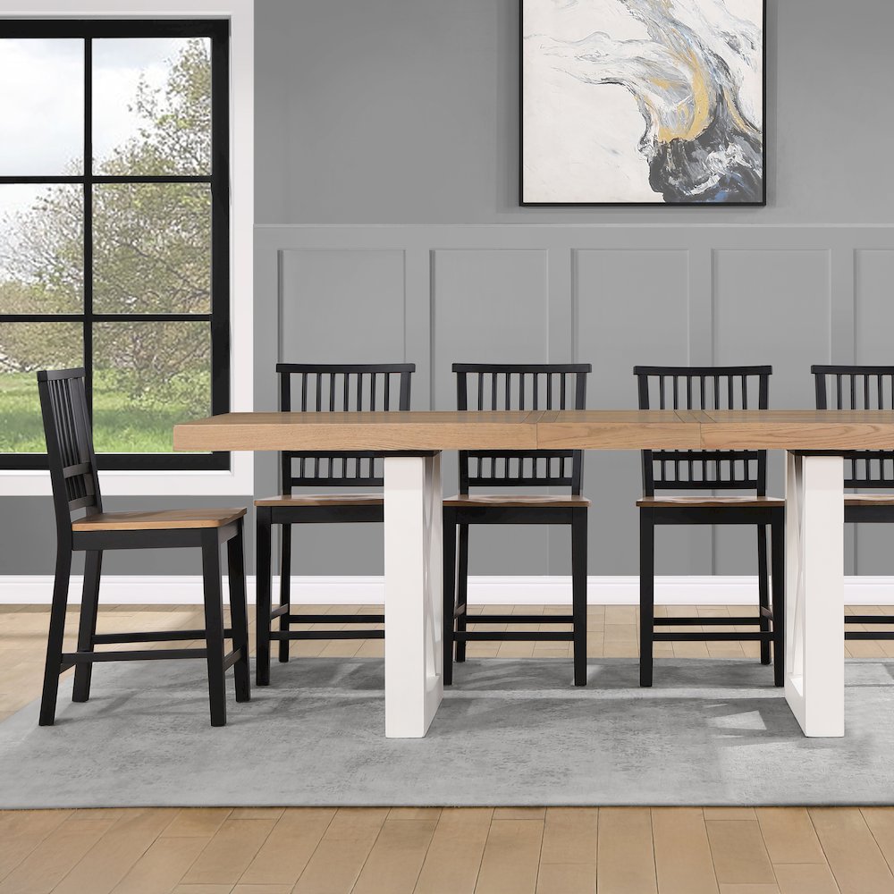 Magnolia 7-Piece Counter Dining Set. Picture 6
