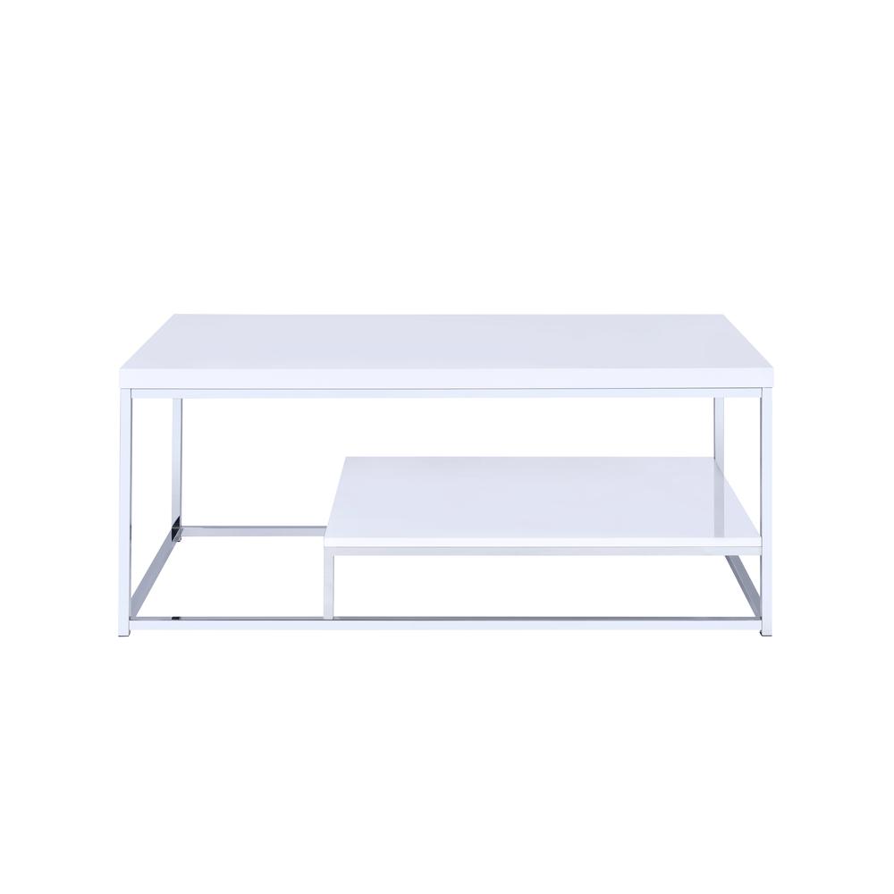 Lucia Cocktail Table, White. Picture 4