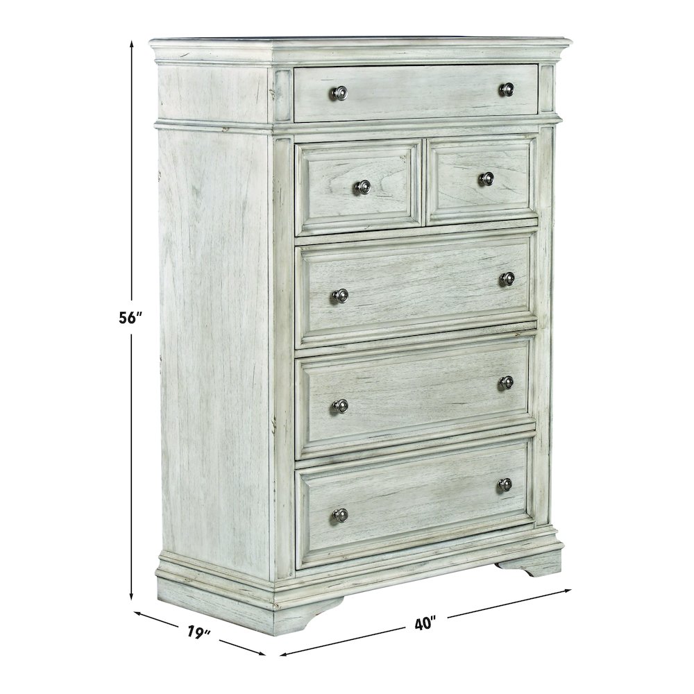 Highland Park Chest Cathedral White. Picture 8