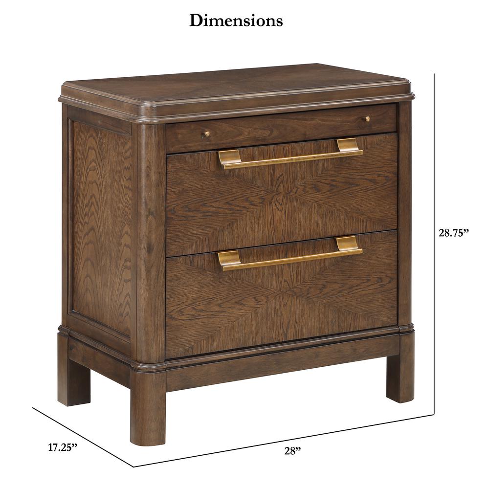 Milan Nightstand. Picture 8