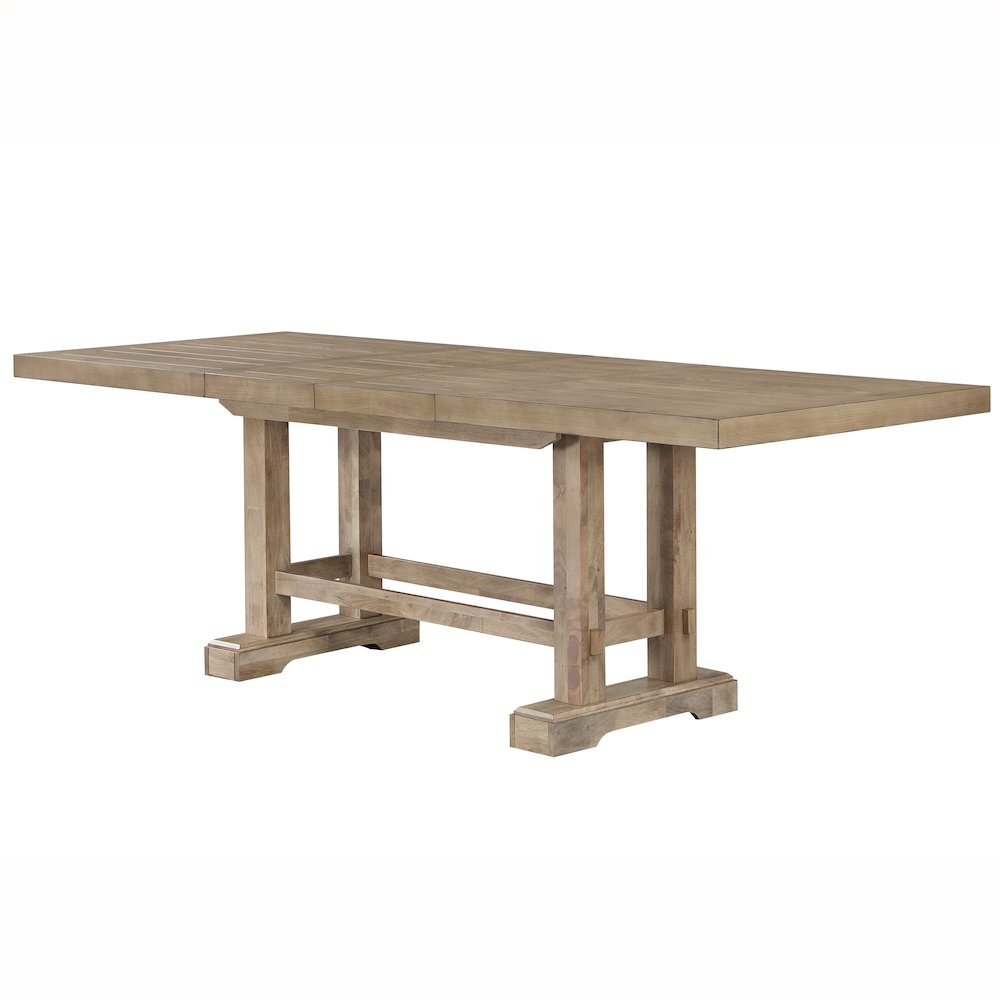Napa Counter Table with 2-18 inch leaves. Picture 2