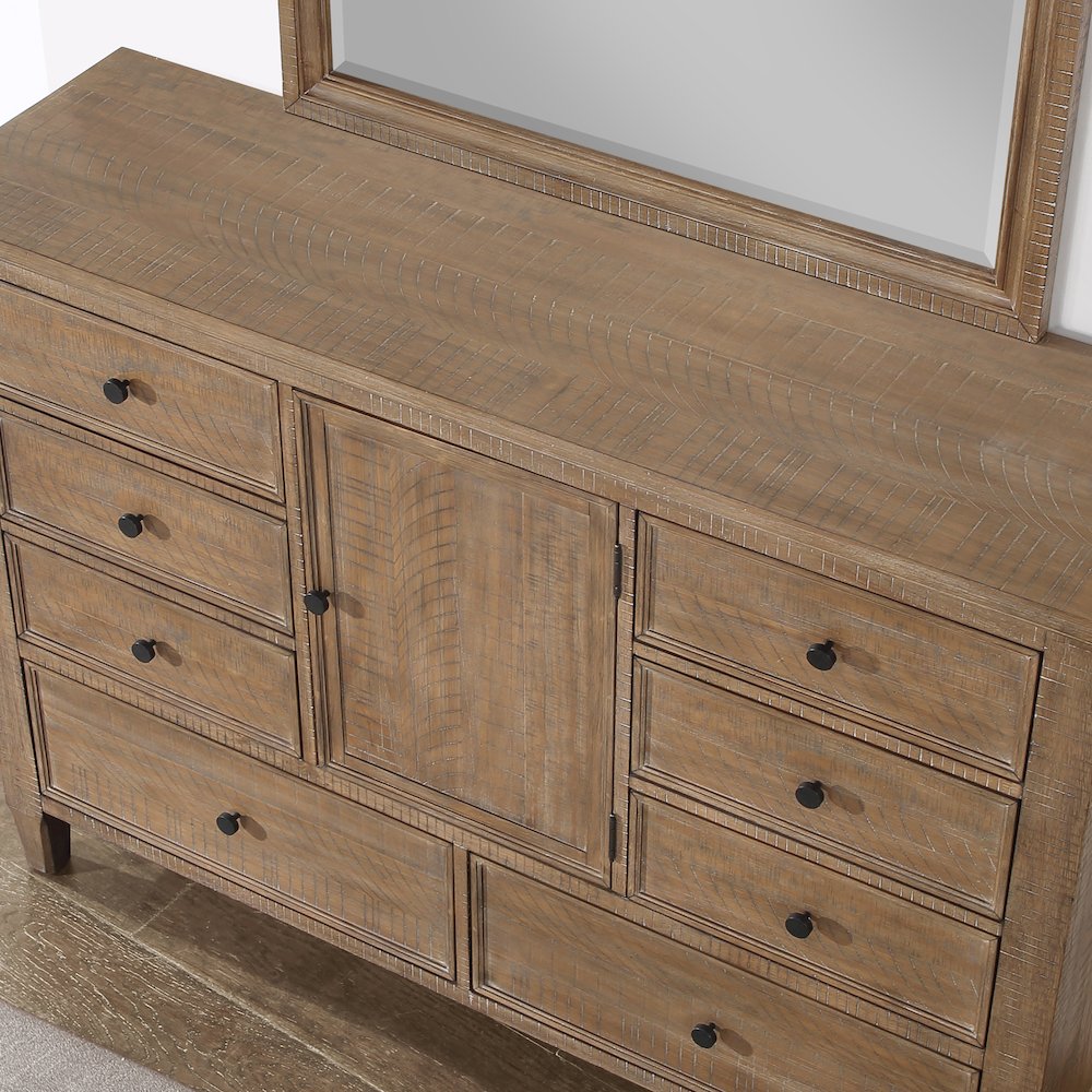 Riverdale Dresser and Mirror Set. Picture 9