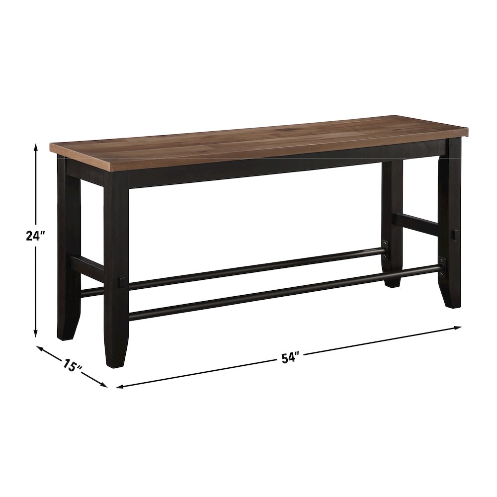 Bermuda 24″ Counter Bench. Picture 4