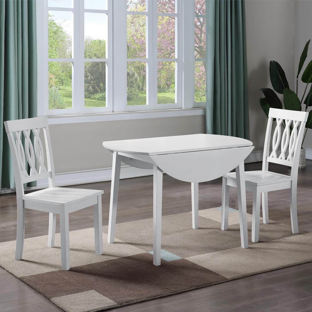 Naples Drop Leaf Dining Table. Picture 10