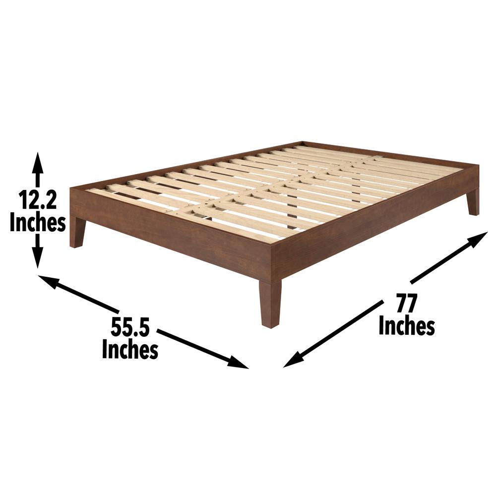 Nix Full Platform Bed Natural. Picture 1