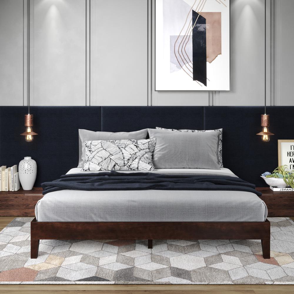 Nix Queen Platform Bed Natural. Picture 2