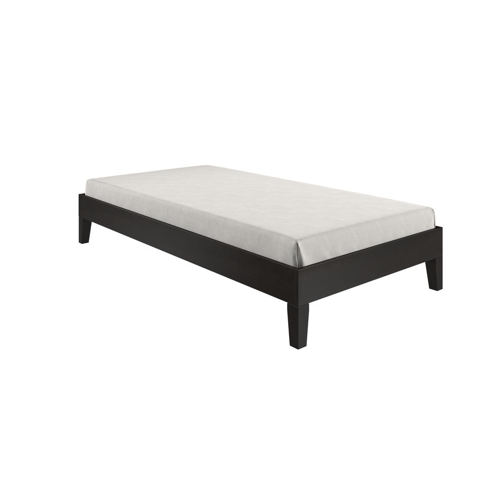 Nix Twin Platform Bed Black. Picture 8