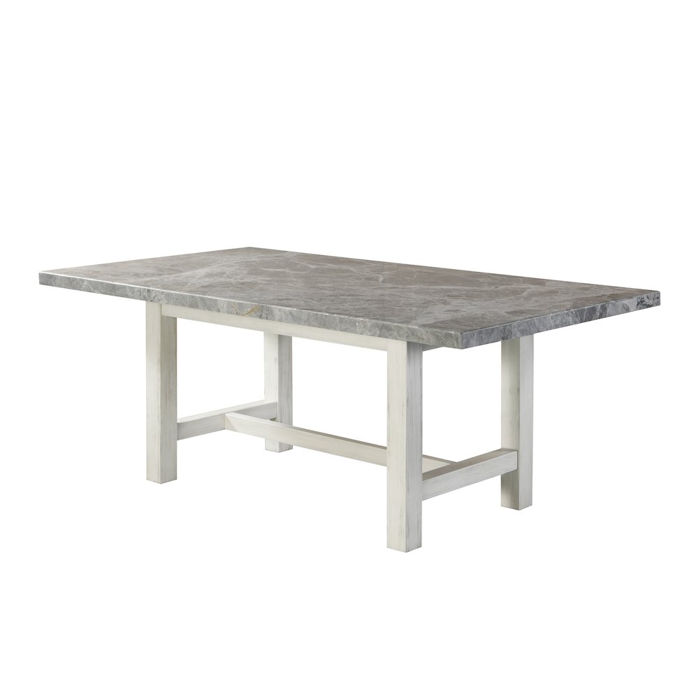 Canova 5pc Dining Gray Marble. Picture 1