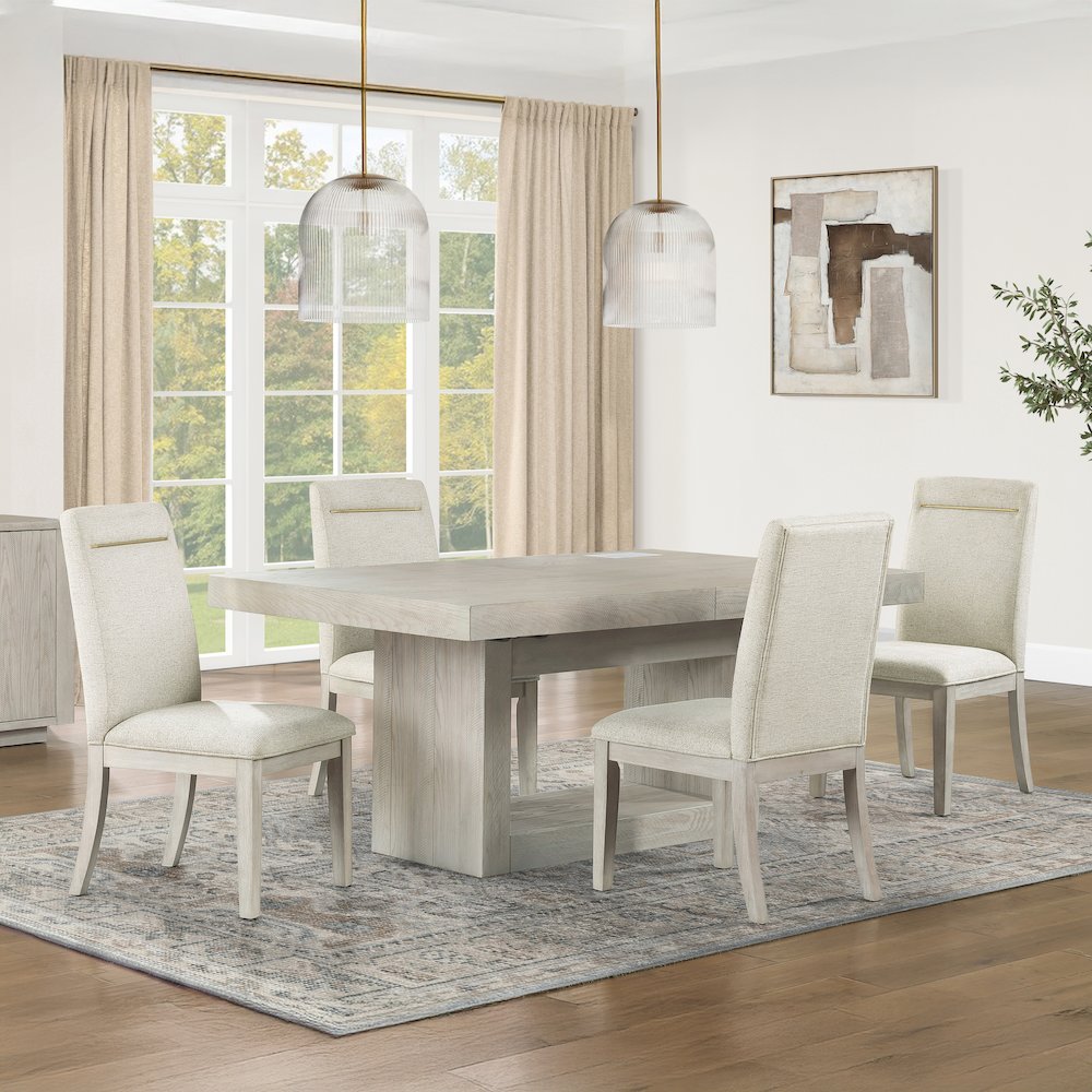 Garland Sand 5pc Dining Set. Picture 4