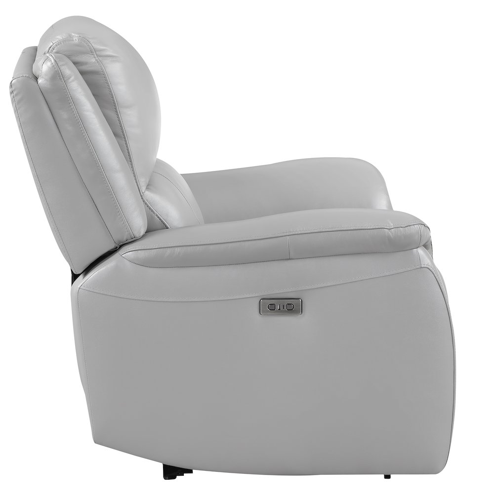Alexandria PWR Recliner Stone. Picture 3