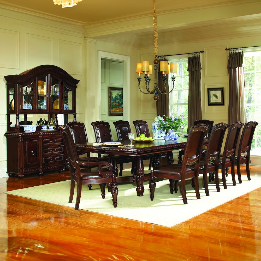 Antoinette Ped Table w/24" Leaf. Picture 4