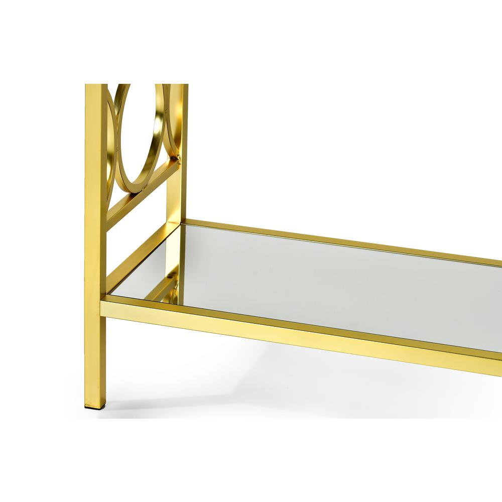 Olympia Sofa Table Gold. Picture 4