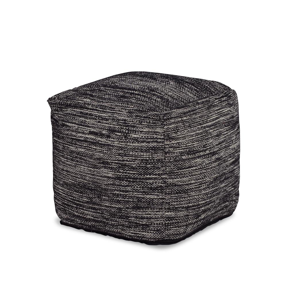 Omari Square Handwoven  Pouf. Picture 6
