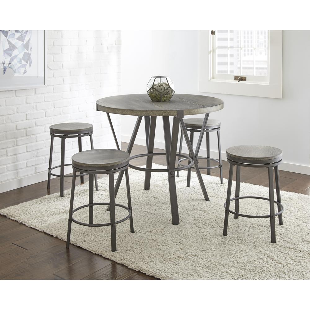 Portland 5 Pc Counter Height Dining Set. Picture 1