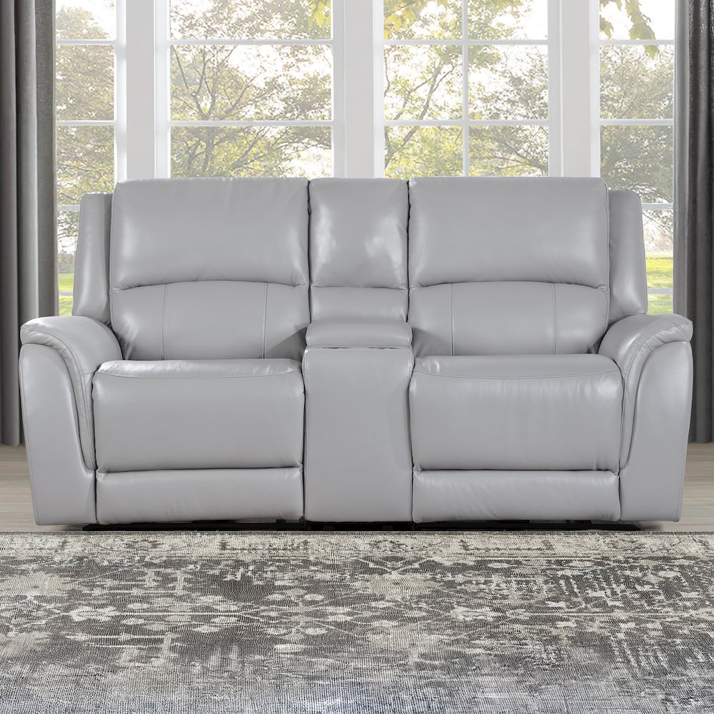 Alexandria Leather Power Reclining Conso. Picture 5