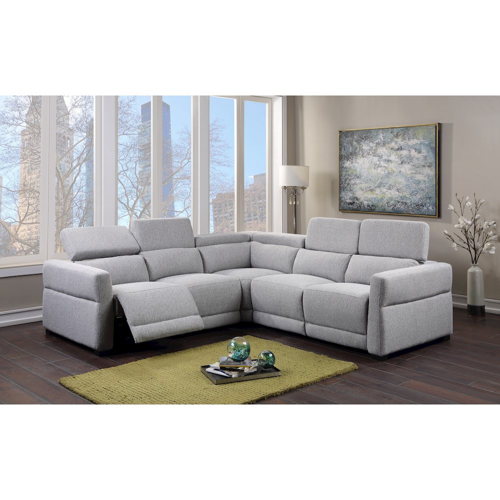 Isla Power Reclining Sectional. Picture 4