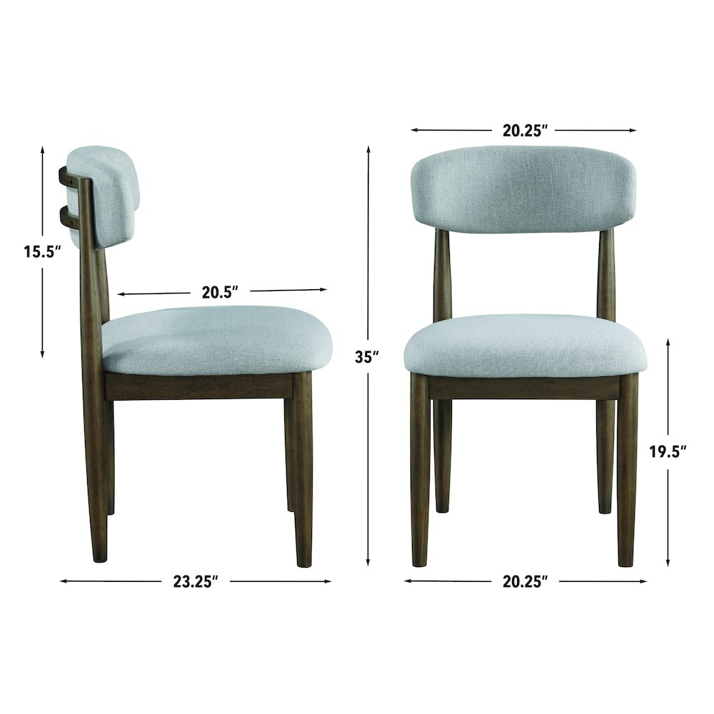 Burlington 5-Piece 52" Round Dining Set. Picture 12